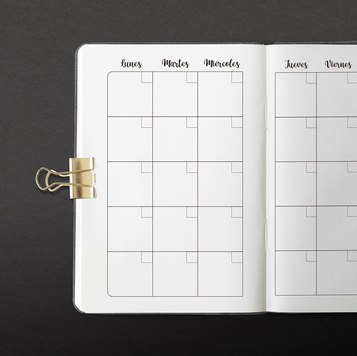 Agenda Personalizable Diseño Bullet Journal - Morado Nube